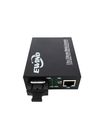 Gigabit Ethernet Industrial SFP POE Media Converter