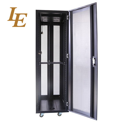 19" Floor standing cabinet SC type 1500 KG loading capacity OEM brand Mesh front door