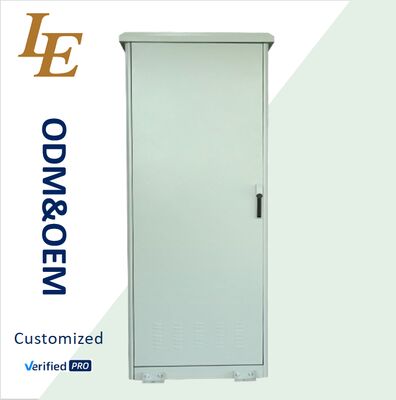 LE-DA Custom Outdoor Telecom Cabinet Isolated Loop Heat Exchange Corrosion Resistant Structure Large Air Volume Harsh Environment