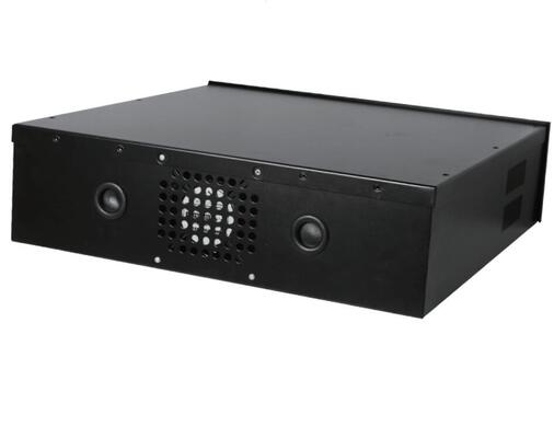 18"x18"x5" Low Price DVR Lock Boxes Driver Status Monitor Wall Mount DVR Lockbox 5U 6U Security DVR Lockbox Enclosure RAL9004 Black 