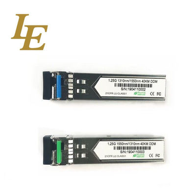 20km 1.25g Single Mode Sfp Fiber Transceiver Module