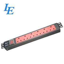 1.5u 서버 선반 PDU 240v 알루미늄 전원 분배 단위 수평한/수직 임명