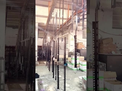 유리 문 세이버 랙 네트워크 캐비닛 다재다능한 응용 프로그램