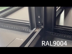 18U-47U 콜드 롤 스틸 서버 랙 캐비닛 장치 잠금 가능한 서버 캐비닛