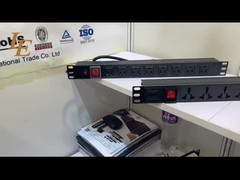 LE SC 42U SPCC 밸런트 된 매시드 도어 바닥 서있는 캐비닛 서버 랙 1500KG